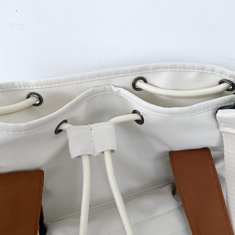 Студенческая сумка-тоут большой вместимости, контрастного цвета, ручная сумка, сумка через плечо для поездок на работу, сумка кроссбоди KTY