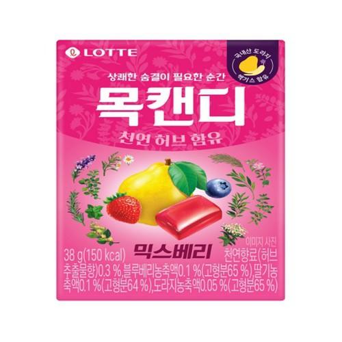 Lotte Mi X Berry Throat Candy 38G