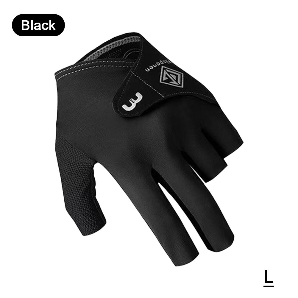 1 шт. Перчатки для бильярда без пальцев для левой руки, эластичные, дышащие, нескользящие, тонкие, самоклеящиеся, тканевые, фиксированные