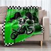 off-road motorcycles Theme Printed Blanket - Perfect for Couch, Bed, Travel & Outdoor Use | Machine Washable, Cozy & Durable.