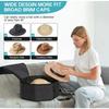 Hat Box for Travel Storage Collapsible Hat Case Cowboy Cap Hat Organizer for Closet with Handles Hat Boxes for Men and Women