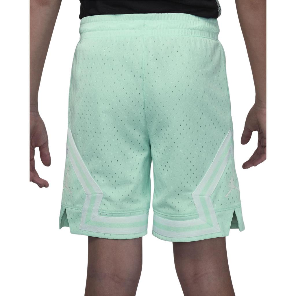 Jordan Шорты повседневные дышащие однотонные на шнуровке Dri-FIT Детские шорты светло-зеленого цвета DR8097-312
