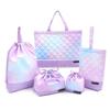 COLORFUL CANDY STYLE Quilted Lesson Bag and Aurora No For NM183700 Kindergarten/School Set, (Includes Reflector), Water-Repellent, Color,