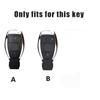 CSB1 Leather Car Remote Key Case Cover Shell Fob Keychain for Mercedes Benz A B G R Class GLA GLK W176 W204 W251 W463 AMG Accessories