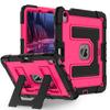 Tablet Case with Kickstand for iPad Air 11 (2025)/(2024)/Air (2022)/(2020) Anti Drop PC+Silicone Cover