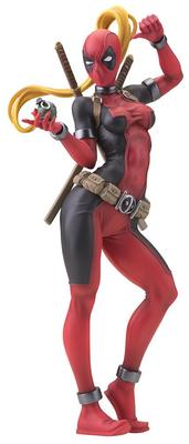 Kotobukiya MARVEL Bishoujo MARVEL UNIVERSE Леди Дэдпул масштабная ПВХ окрашенная готовая фигурка 1/7