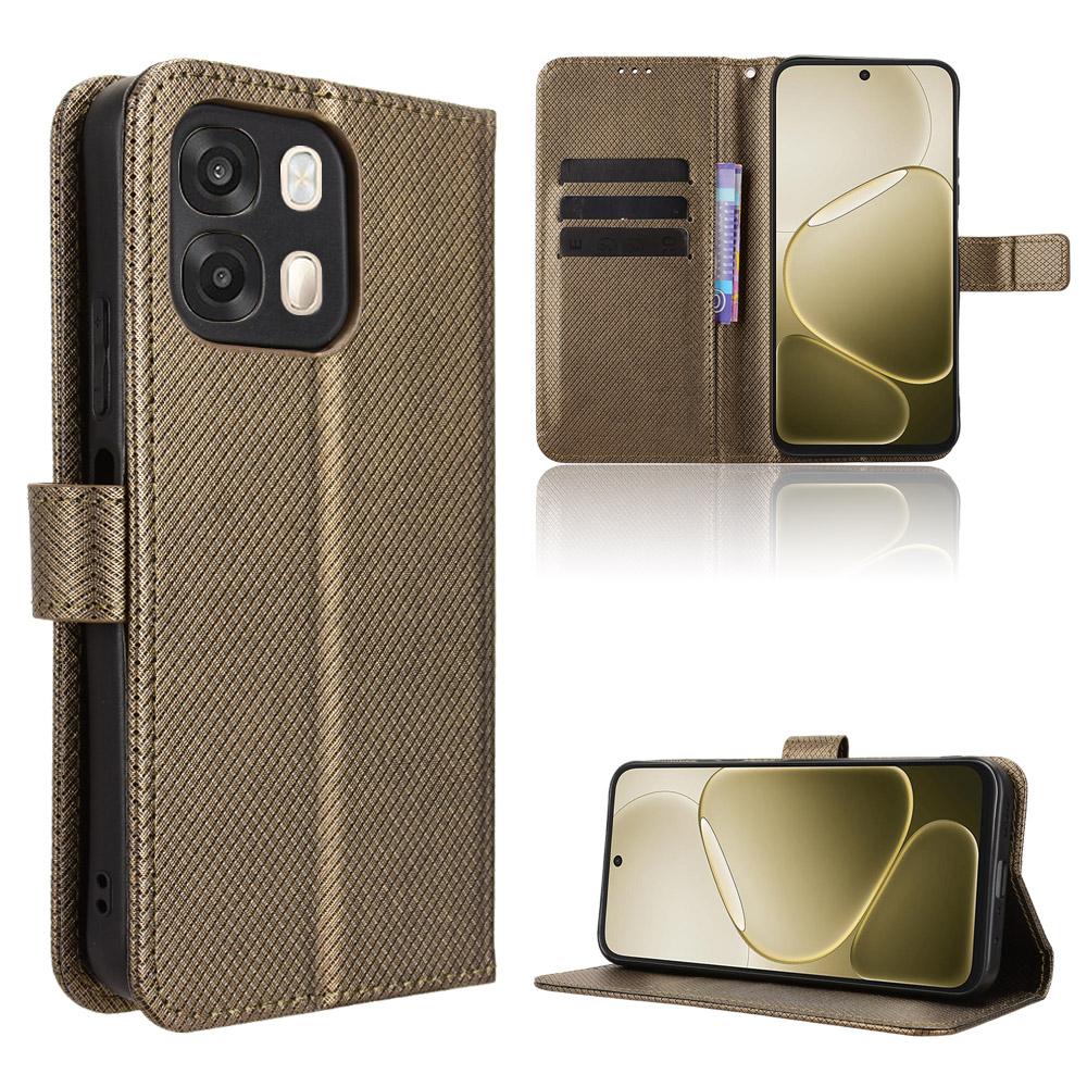 Flip Cover For OPPO A6 / OPPO A6S Leather Case [Flip Vintage Leather] Shockproof Durable Retro Phone Case