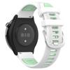 Ремешок для часов 22 мм для Garmin Forerunner 265/Honor Watch GS 3i, силиконовый двухцветный ремешок с крестообразным рисунком для замены