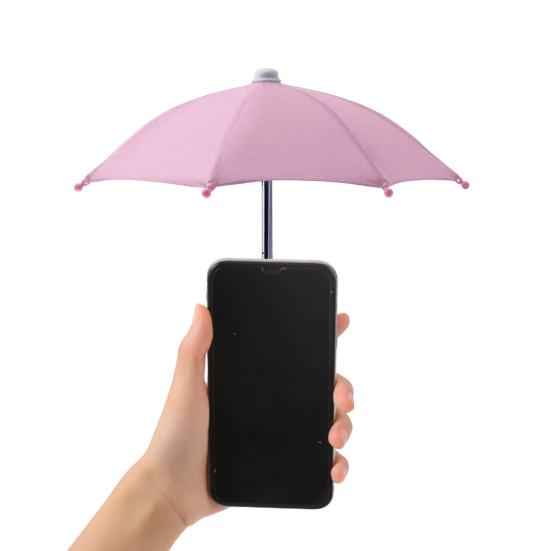 Зонтик для сотового телефона, регулируемая присоска со свиньей, подставка для телефона, универсальный уличный солнцезащитный козырек для мобильного телефона, аксессуары для телефонов