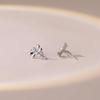 Dragonfly Stud Earrings Female Personality Simple Niche Fresh Feeling Zircon Ear Jewelry