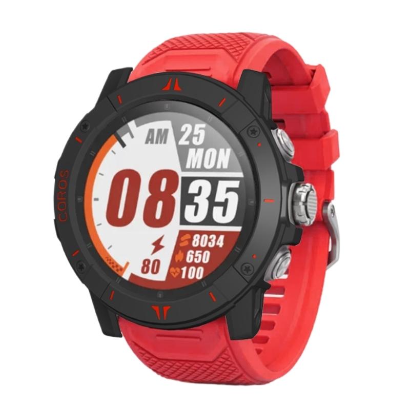 Case for COROS VERTIX 2S Screen Protector, All-Around PC Cover Watch Screen Protective Case