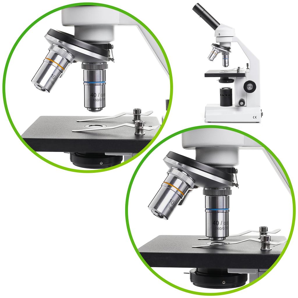 Techrebal Bm One 400X Monocular Biological Microscope (M100Fl)