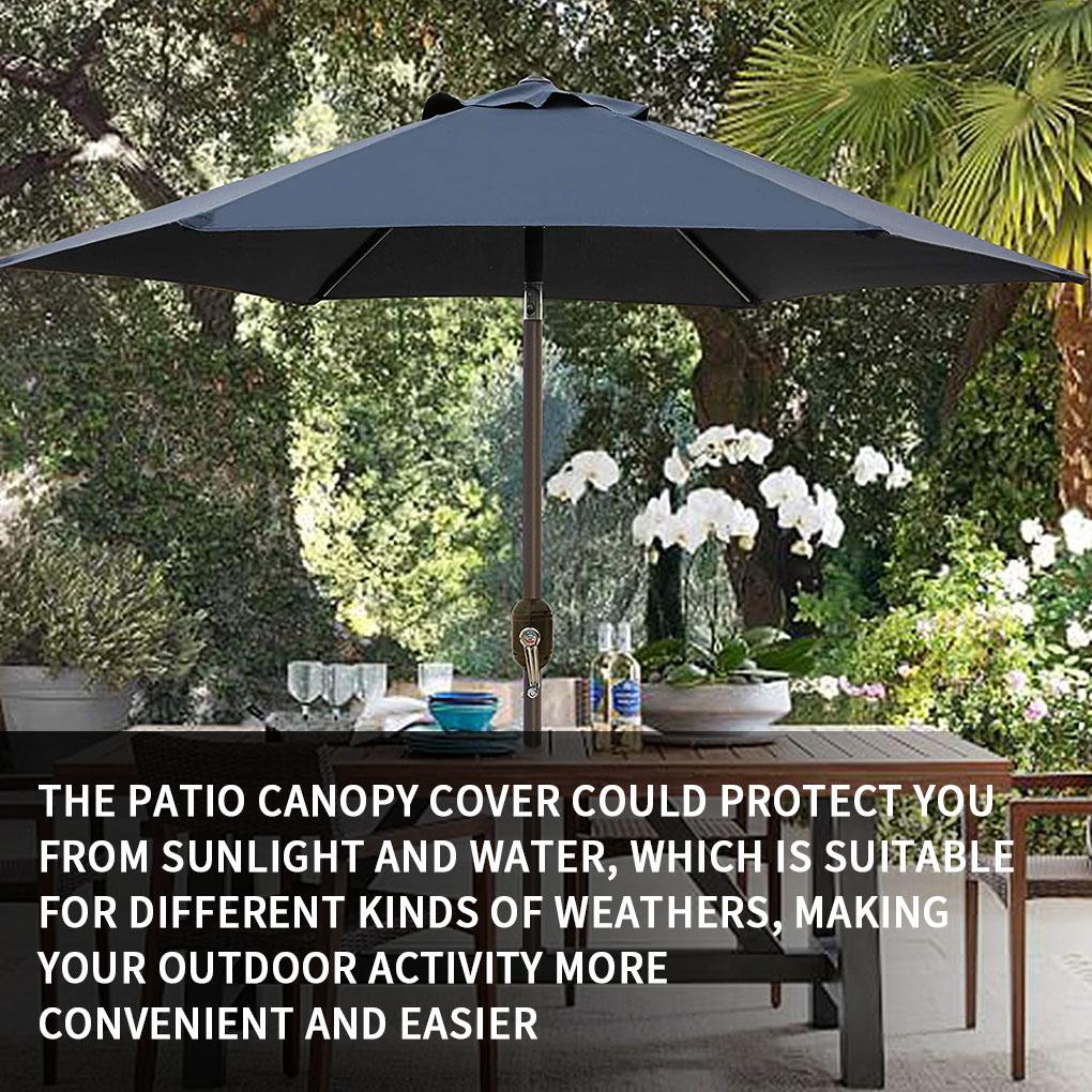 Садовый зонт для улицы, водонепроницаемый, садовый зонт для патио, защита от солнца