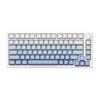 VGN A75 Магнитная Игровая Градиентная Клавиатура с Быстрым Срабатыванием, Английские PBT Кейкапы, Синяя, Совместимая, Точка 0.1мм-4.0мм, Раскладка, 75% Раскладка,