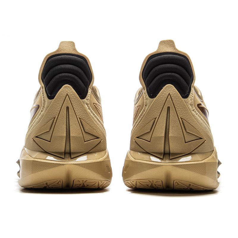 Li Ning JB3 Амортизация Скользкие Устойчивые к истиранию Покрытие Защита от переворачивания Низкие Баскетбольные кроссовки Мужские Льняные ABAU107-6