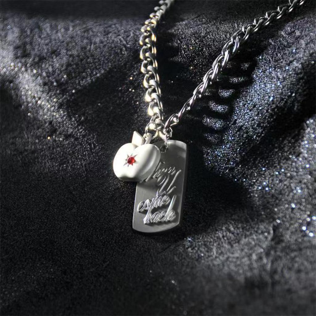 Модное ожерелье из сплава с подвеской в виде карты, цепочка на шею, ювелирные изделия в подарок с кристаллами для молодых женщин и студентов