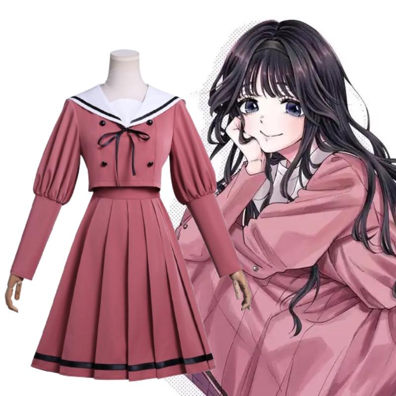 Ароматный цветок расцветает с достоинством Каору Ко Косплей Школьная форма из смесовой полиэфирной ткани Для поклонников аниме и повседневного использования