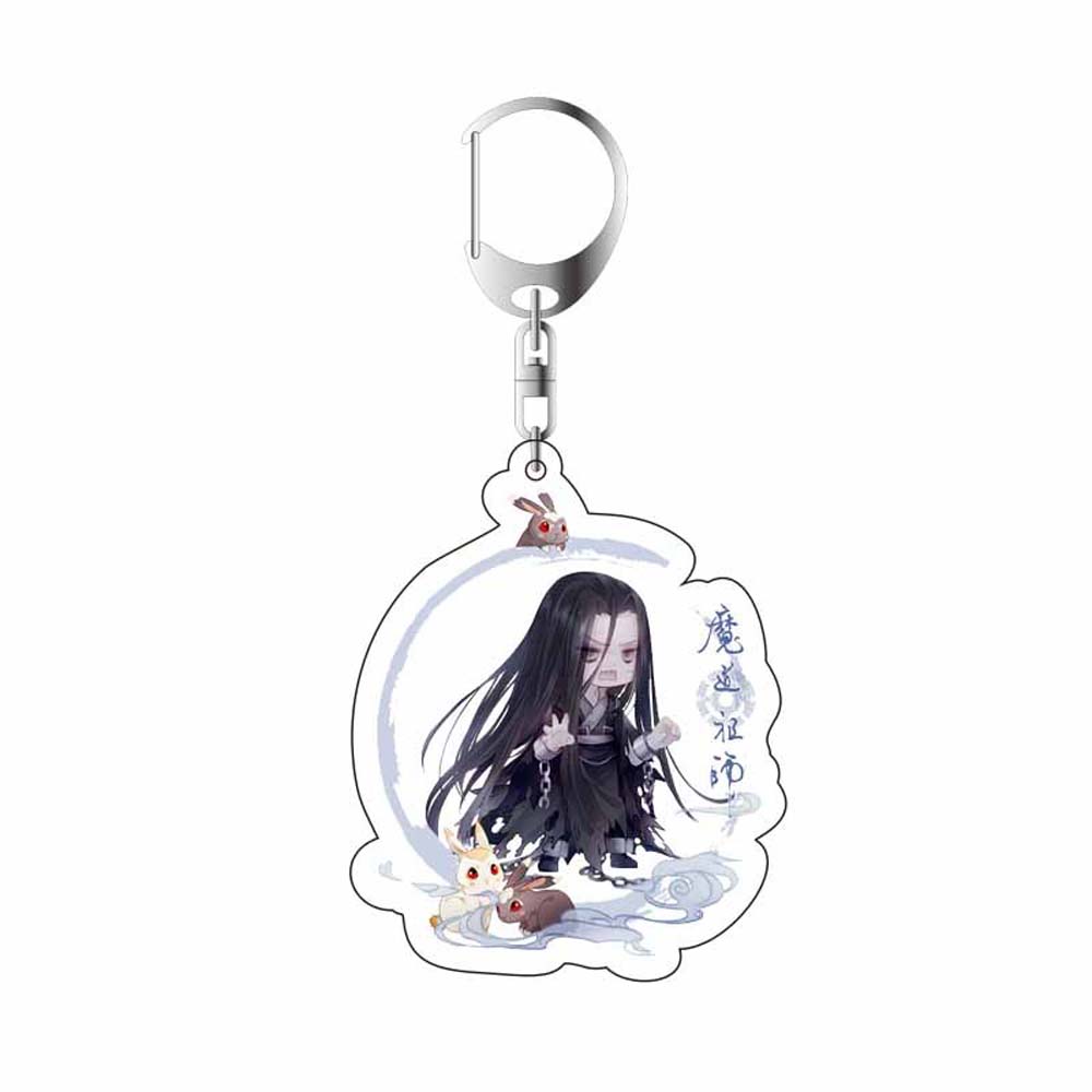Car Interior Accessories Wei Wuxian Acrylic Keychain Key Rings Key Ring Holder Mo Dao Zu Shi