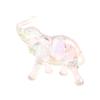 Animal Sculpture Gift for Home Decor Artwork,Elephant Statue Acrylic Figurine Tabletop Ornament for Fireplace Office Desktop