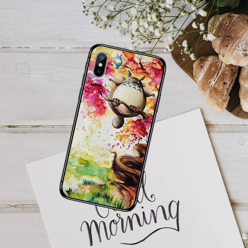 Чехол для телефона «Счастливый Тоторо спрайт прочь» для iphone 12 11 13 7 8 6 s plus x xs xr pro max minishell