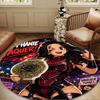 Vampire Warrior Women Stephanie Round mat Home Decor, Chair rug For livingroom,Bedroom, doormat home decor Birthday Gift Christmas Gifts