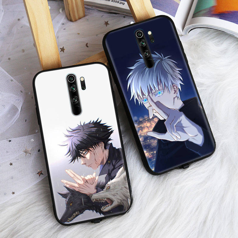 Черный чехол для OPPO Reno 8 6 5 4 Pro Plus Find X3 A17 A3 A31 A38 A40 A53 A54 A55 A74 A76 A78 A77 A80 A94 A95 A96 Lite W-70 Jujutsu Kaisen