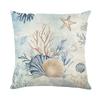 Summer Ocean Pillow Cover Home Sofa Printed Decorative Pillow Cover Bedroom Cushion Cover