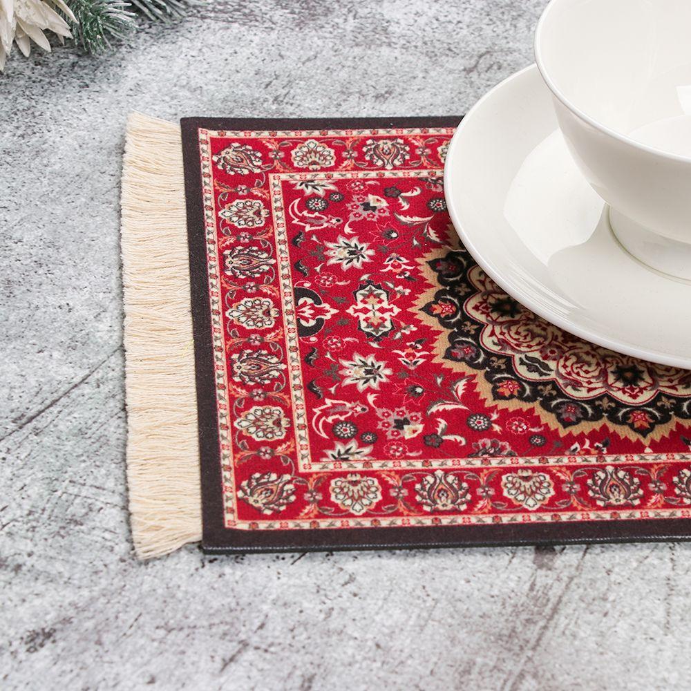 Подставка резиновая противоскользящая прочная настольная декоративная подставка для мышей коврик для стола подушка для мыши персидский ковер стиль