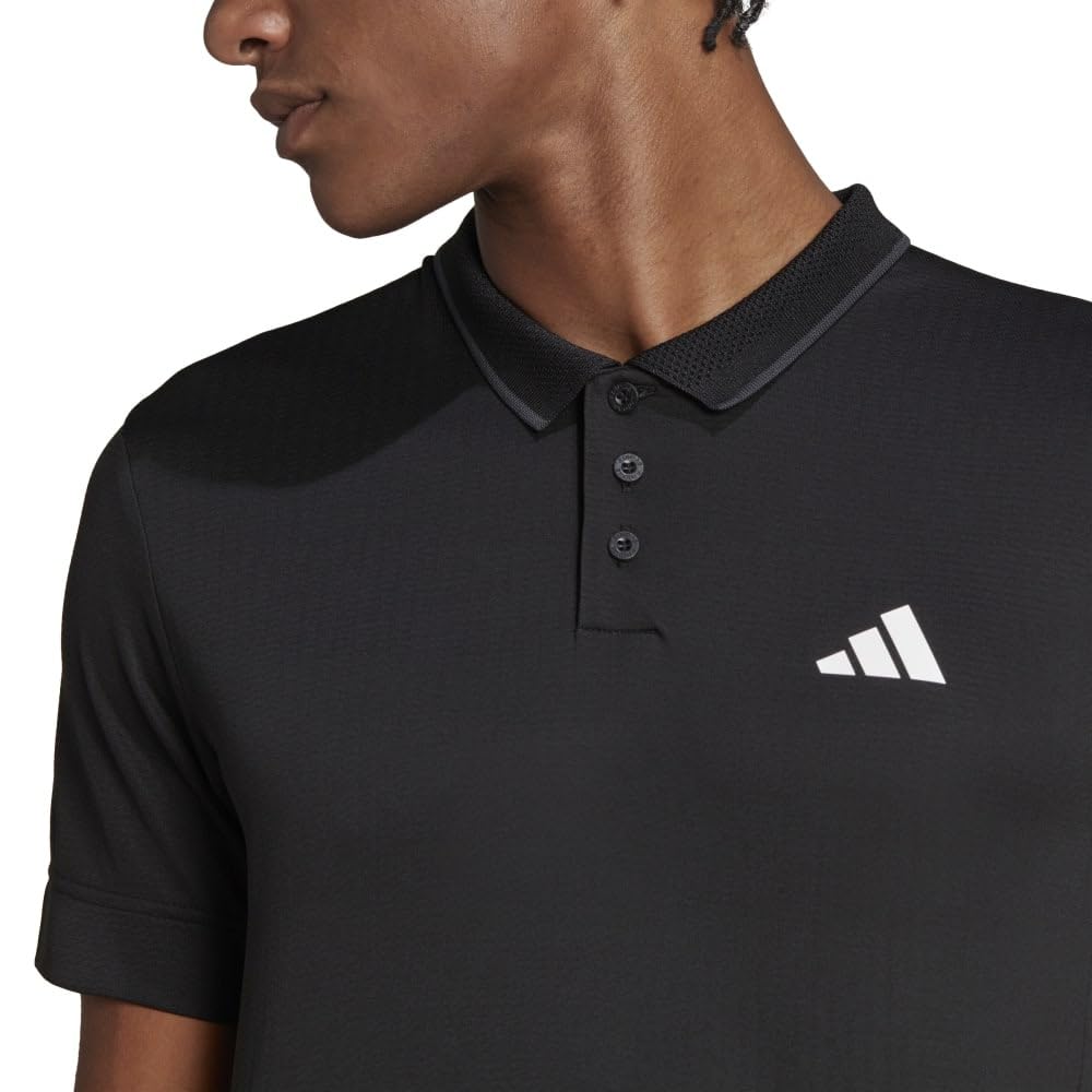 Adidas Freelift MMC24 Tennis Polo Black Size S Men's Shirt, (HS3316),