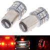 2Pcs Red Light 1157 Bay15D 50 Smd 1206 Led Car Tail Stop Brake Lamp Bulb