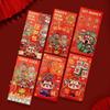 Rectangular Lucky Money Bag Solid Red Packet Chinese New Year Red Envelope  Kids