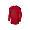 Dri-FIT NBA Chicago Bulls Letter Print Crew Neck Long Sleeve T-Shirt Men Tops Red FD9944-657