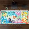 Eevee family pokemon Anime Gamer Mouse Pad Cabinet Kawaii Tablepad XXL PC Keyboard Rug Office Laptop PC Gaming Rubber Desk Mat