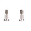 2PCS Cycling Rear Derailleur Screw Ti Alloy Rear Derailleur Pulley Guide Wheel Fixed Bolts for