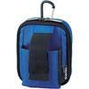 TRUSCO Compact Tool Case Wide, 2 Pockets, Blue, TCTC1803W-BL