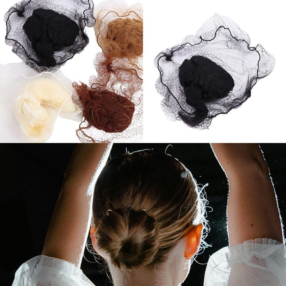 20 шт. парик шапочка нейлоновая сетка для волос дышащая невидимая сетка для волос укладка волос эластичные линии сетка для волос