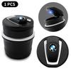 BAJB3 For BMW Fashion Car Ashtray LED Portable One Touch Open Automatic Indicator For BMW X1 X2 X3 X5 X4 X6 X7 G30 G20 G32 G11 G12 F40