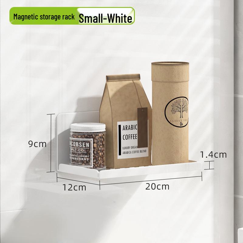 Магнитная кухонная полка для хранения на холодильник - Настенный держатель для стаканов и сушилка для стеклянных стаканов