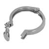 Sanitary Clamp 304 Stainless Steel Water Pipe Fixing Clamp Single Pin Heavy Duty Pipe Clip with