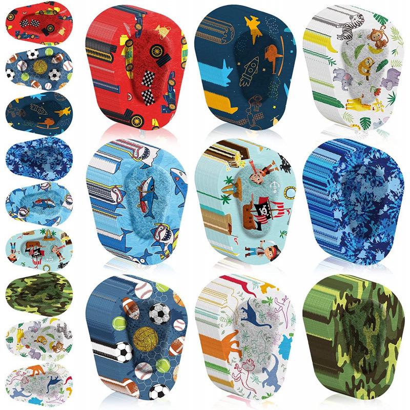 Детские одноразовые окклюдеры для лечения амблиопии и коррекции косоглазия - Полное покрытие, терапия одного глаза