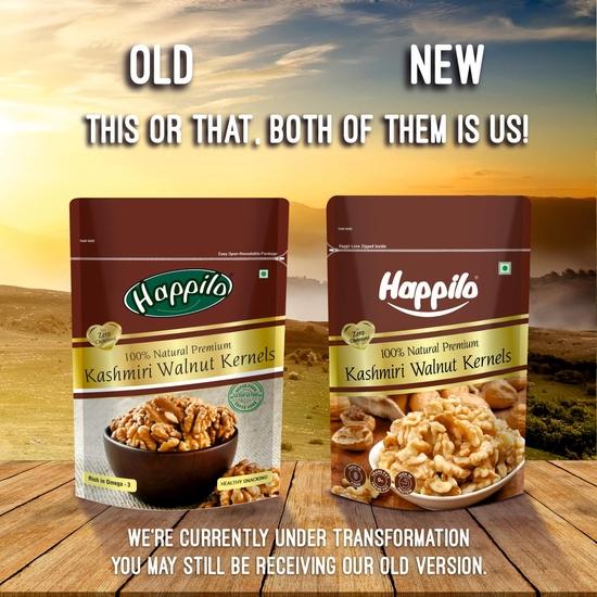 Happilo Premium 100% натуральные ядра кашмирских грецких орехов 200 г