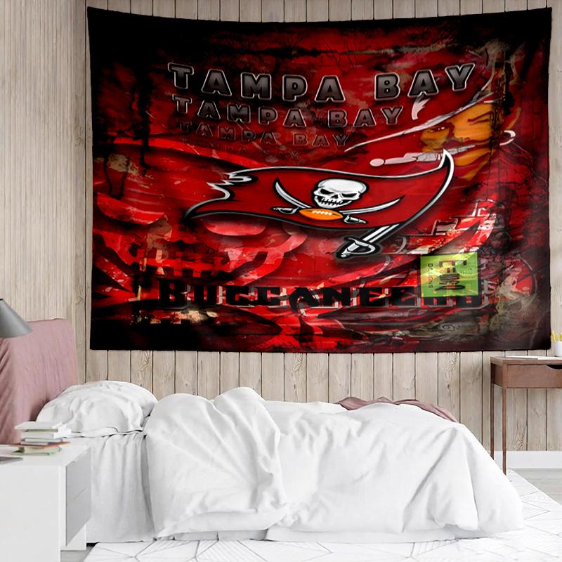 Tampa Bay Buccaneers Logo Tapestry Accessories Playroom Tapestry, for Bedroom,Livingroom, dormitory Room Wall Decor Fan Birthday Gifts