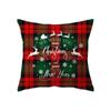Рождественская тема Рождественские украшения с принтом наволочка для дома, гостиной, украшения дивана, подушка, наволочка