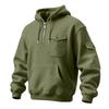 Men's Solid Color Sweatshirt Hoodie Men's Sports Large Size Casual Sweatshirt