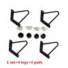 4pcs 4/6/8 Inch Iron Metal Table Desk Legs Home Accessories Simple Table Legs Modern Furniture Wire Legs