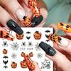 Мумия Призрак DIY Наклейки для ногтей Хэллоуин Тыквы Дизайн ногтей Украшение Женская красота