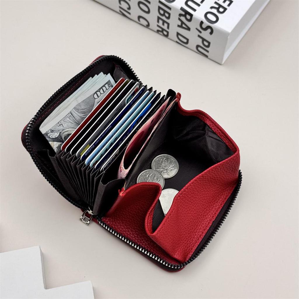 Portable Large-Capacity Card & Coin Holder
