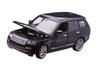 Range Rover Czarny Auto Metalowe Model Kolekcjonerski Skala 1:24