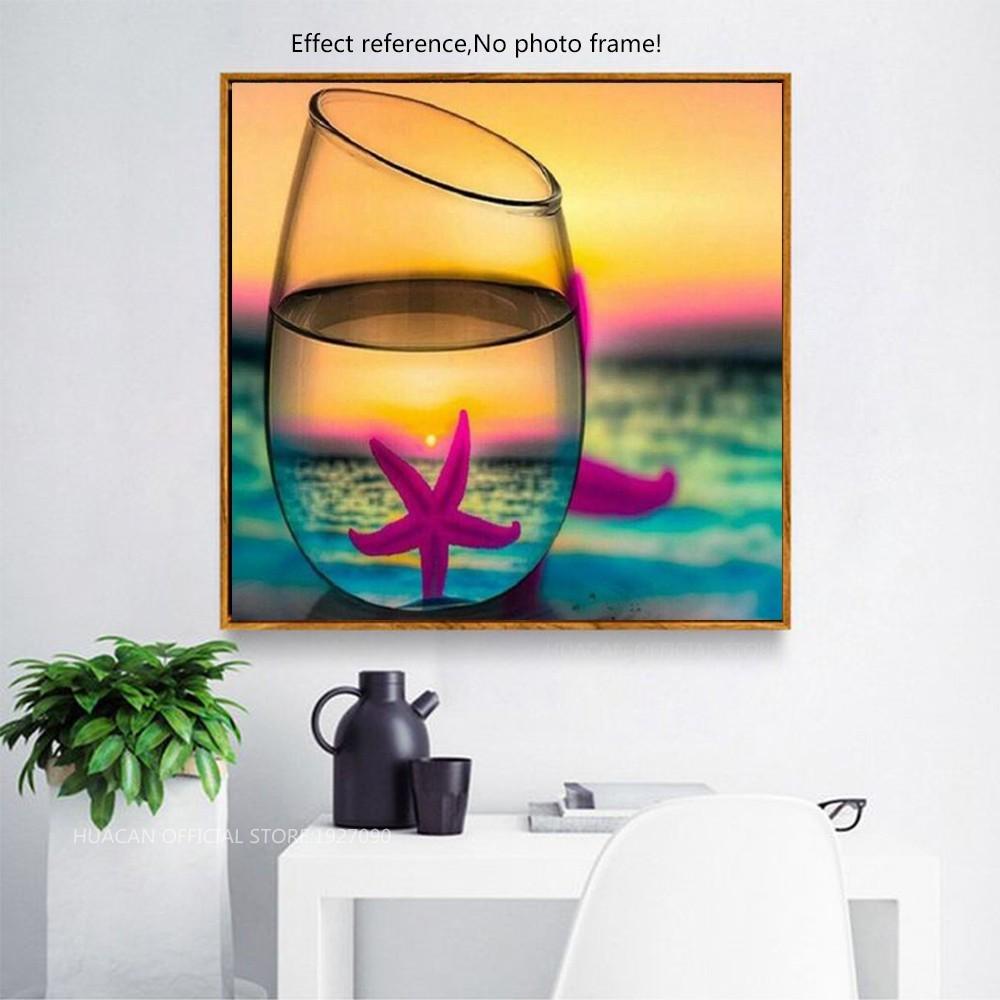 5D DIY Diamond Painting Cup Cross Stitch Full Display Diamond Embroidery Rhinestones