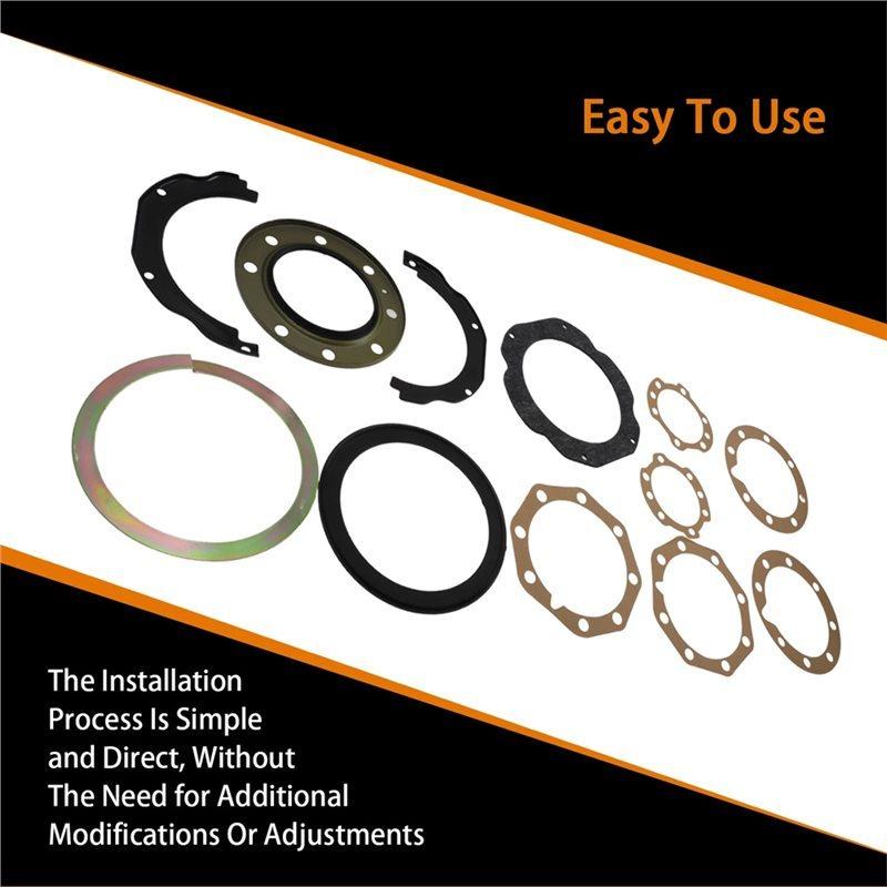 A95E-Gasket Kit For Front Axle Overhaul 04434-60051 For Toyota Land Cruiser 1990-2006 FJ80 FZJ80 HDJ80 HZJ80 04434-60050